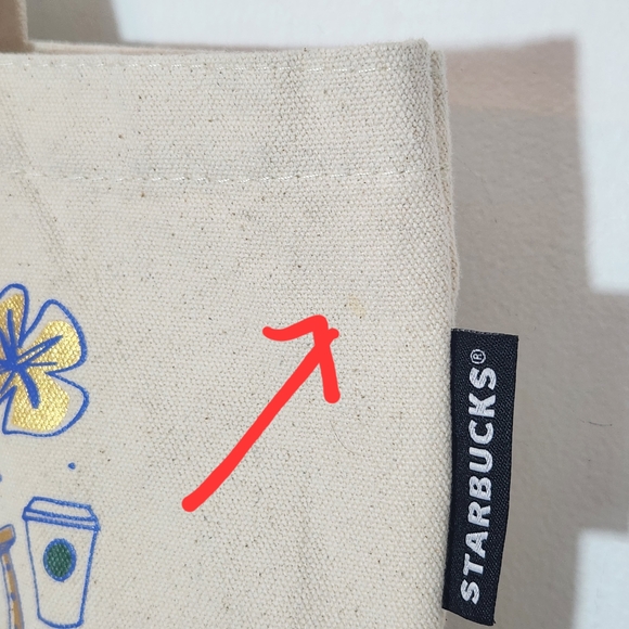 Walt Disney 50 Anniversary Magic Kingdom Starbucks Been There Series Canvas Bag - Picture 10 of 10